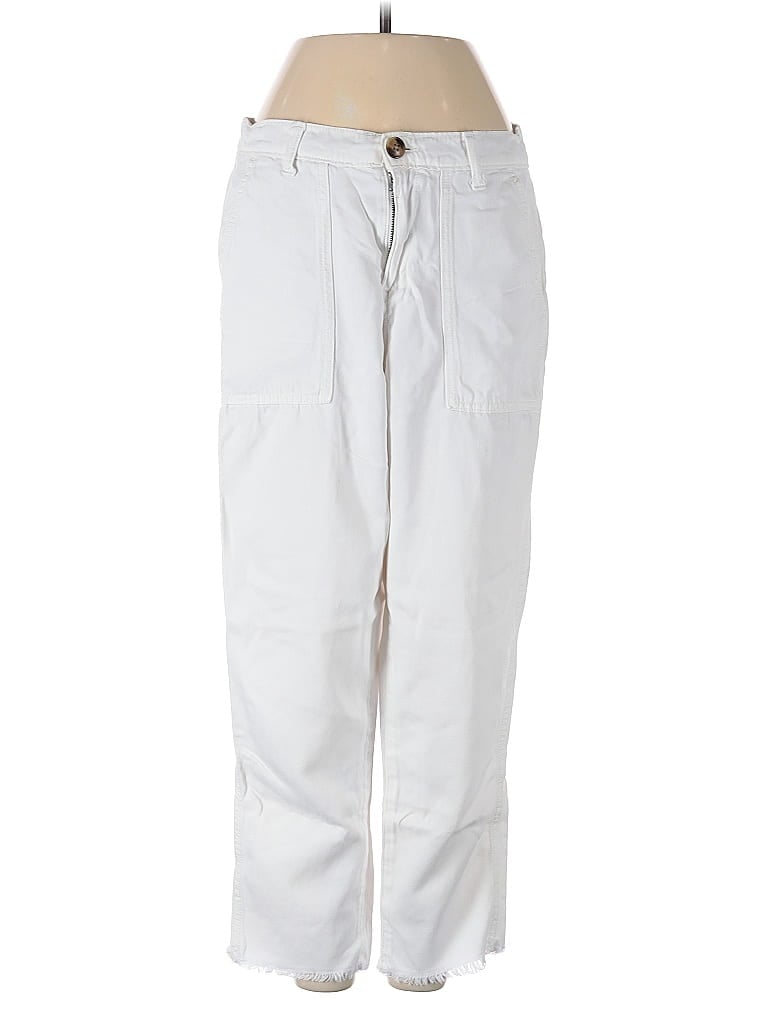 Pre-owned Aerie Casual Pants In White