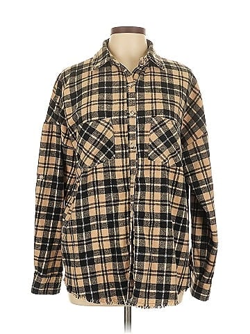 White Birch Long Sleeve Button-Down Shirt (view 1)