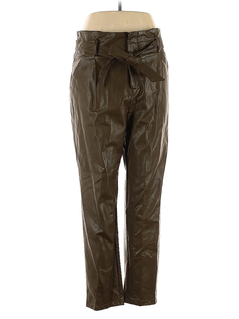 Click to view more detailed imagery on our partner's website Pre-owned Lucy Paris Faux Leather Pants In Green