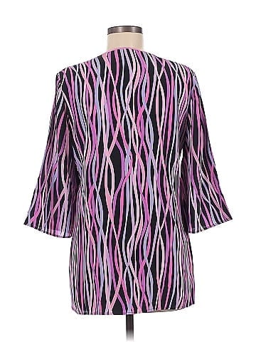 Bob Mackie Short Sleeve Top (view 2)