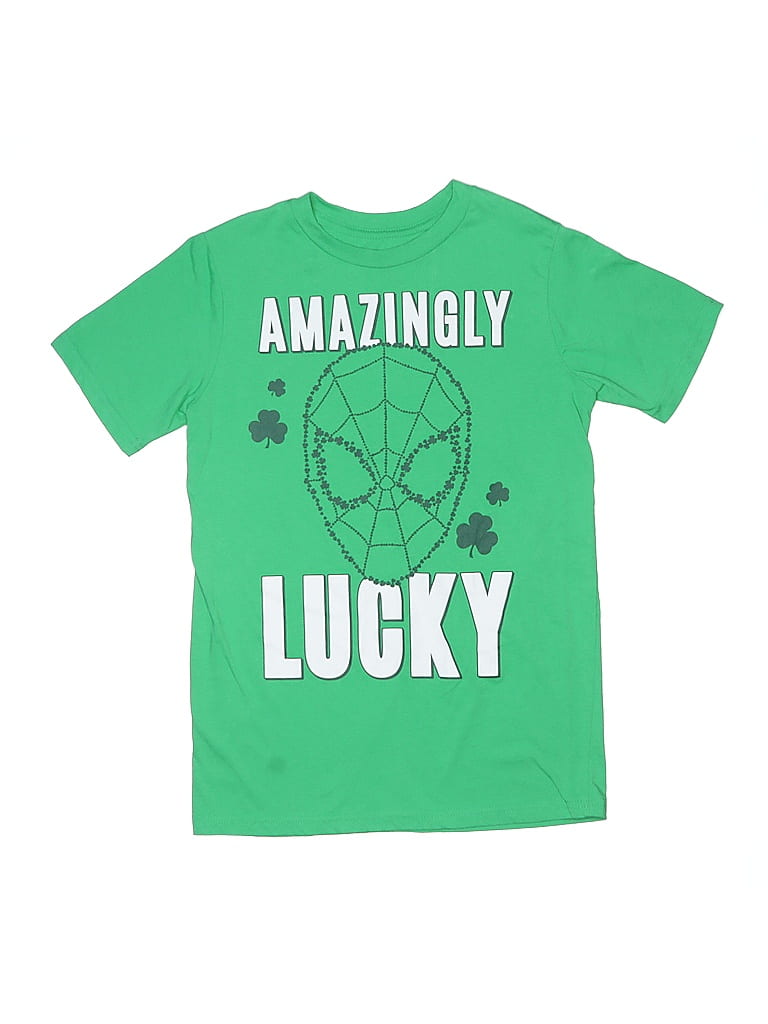 Pre-owned Marvel Kids' Short Sleeve T-shirt In Green