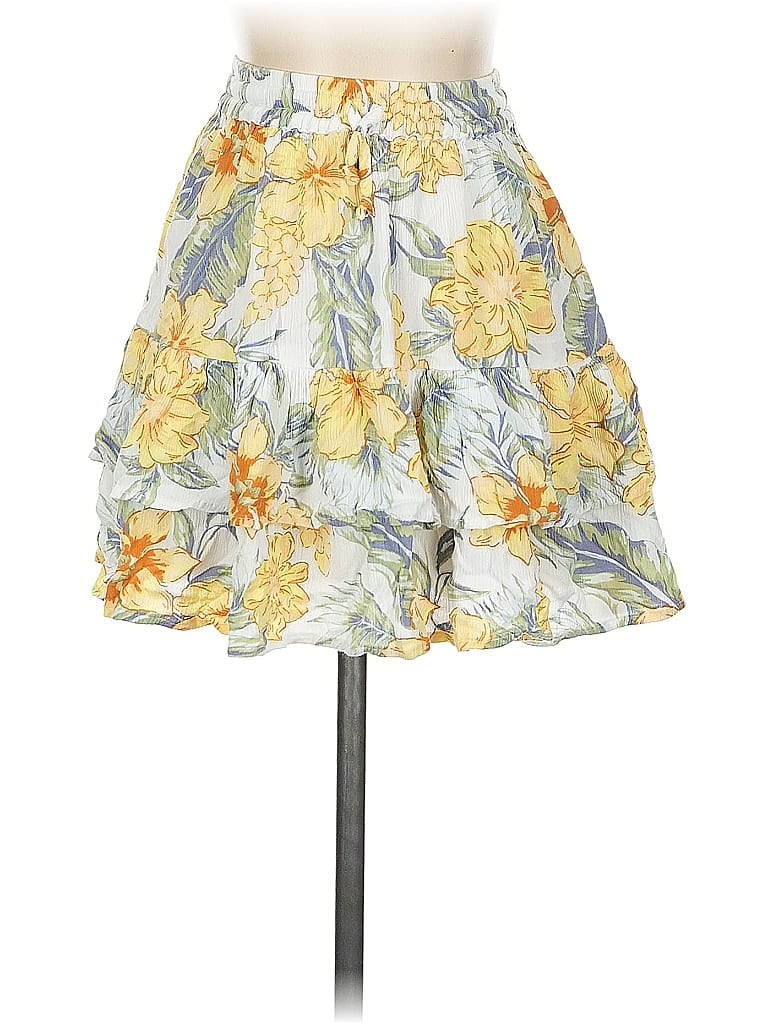 Pre-owned Rip Curl Casual Skirt In Yellow