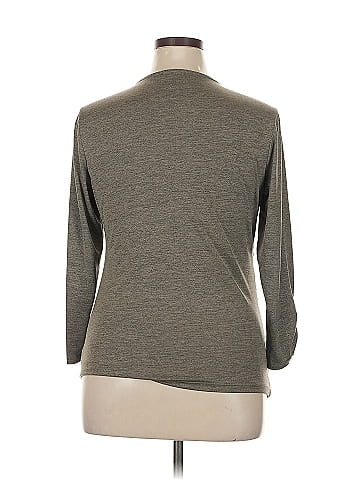 AB Studio 3/4 Sleeve Top (view 2)