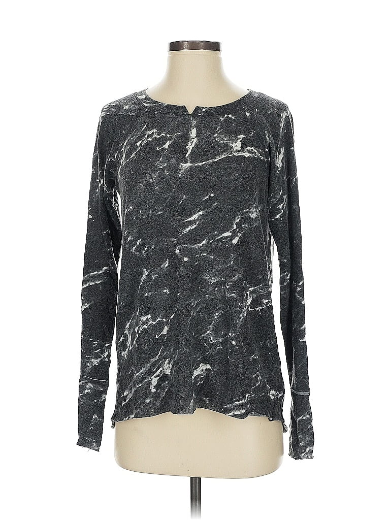 Pre-owned Michael Stars Pullover Sweater In Gray