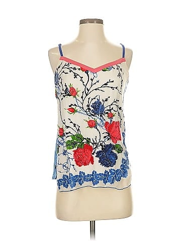 Hale Bob Sleeveless Silk Top (view 1)