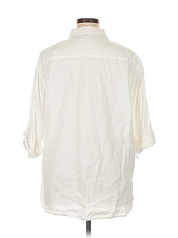 ABLE 3/4 Sleeve Button-Down Shirt (view 2)