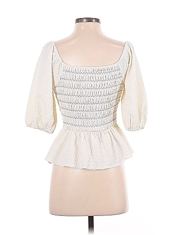 Easel 3/4 Sleeve Blouse (view 2)