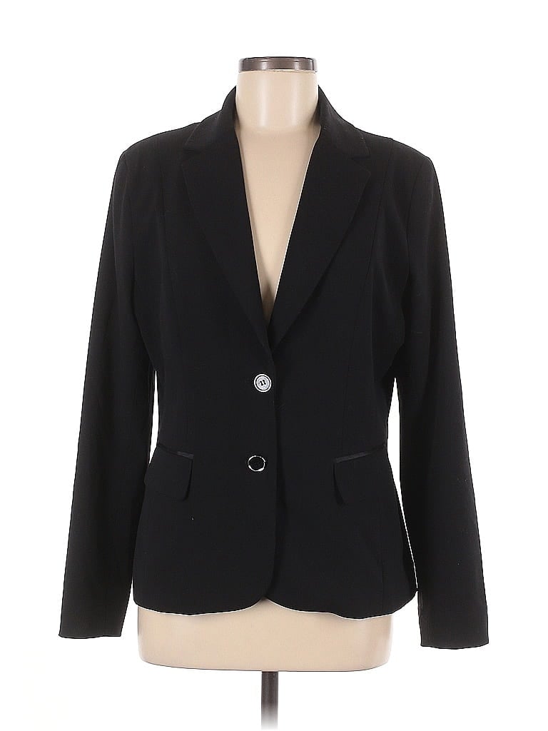 Pre-owned 7th Avenue Design Studio New York & Company Blazer Jacket In Black