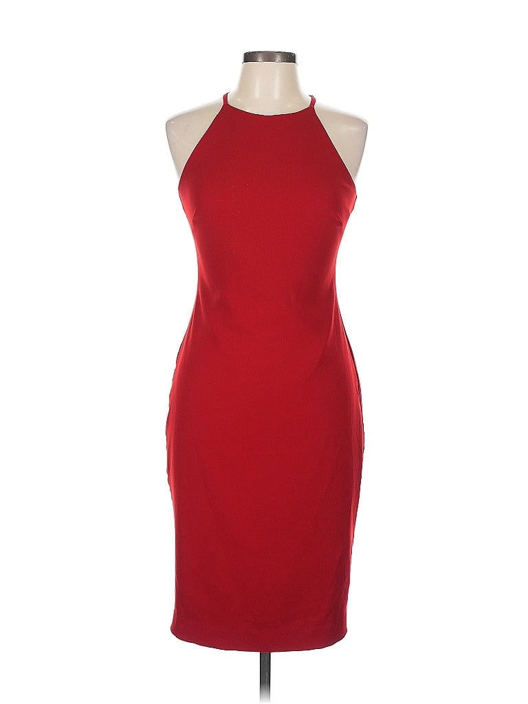 Pre-owned Slate & Willow Cocktail Dress In Red