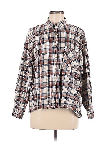 Dizzy Lizzy Long Sleeve Button-Down Shirt (view 1)
