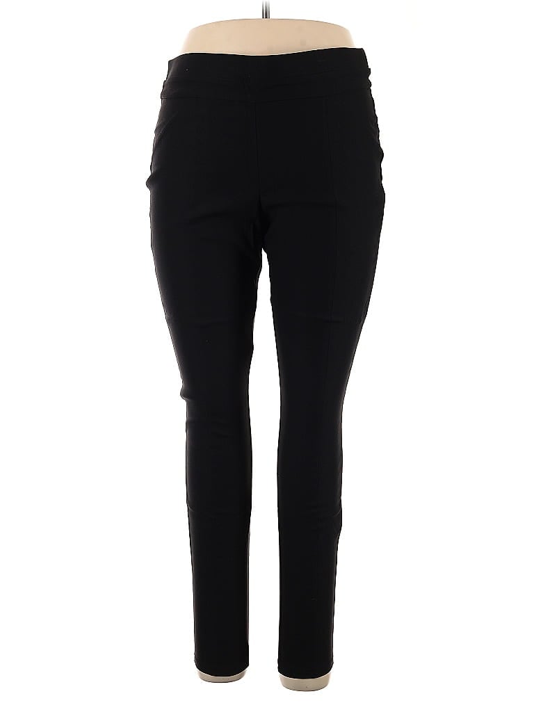 Pre-owned Simply Vera Vera Wang Active Pants In Black