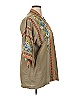 Johnny Was 100% Linen Tan Kimono Size XL - photo 3