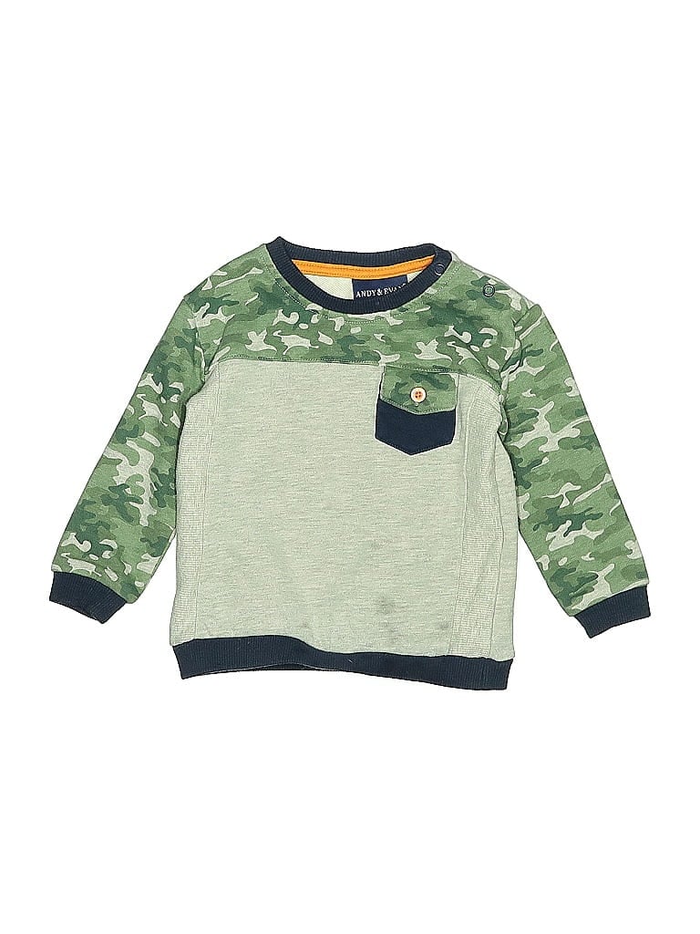 Click to view more detailed imagery on our partner's website Pre-owned Andy & Evan Kids' Sweatshirt In Gray
