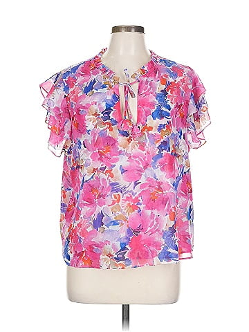 MISA Los Angeles Short Sleeve Blouse (view 1)