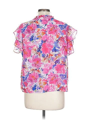 MISA Los Angeles Short Sleeve Blouse (view 2)