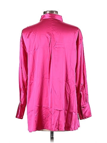 Jarbo Long Sleeve Silk Top (view 2)