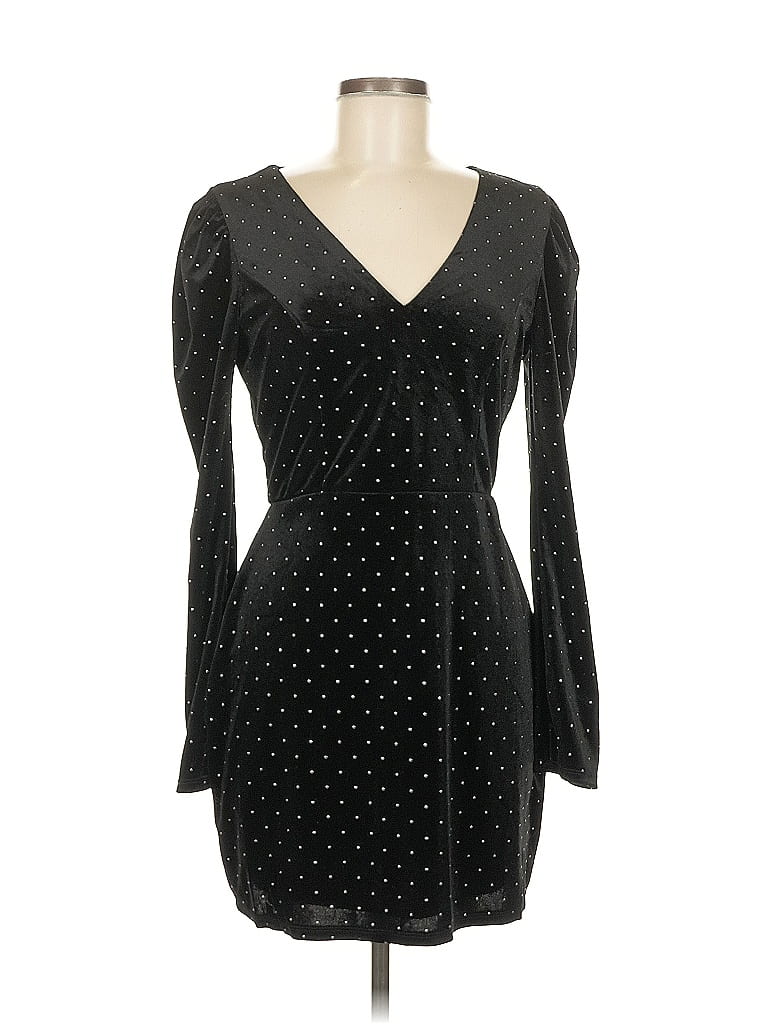 Pre-owned Mi Ami Cocktail Dress In Black