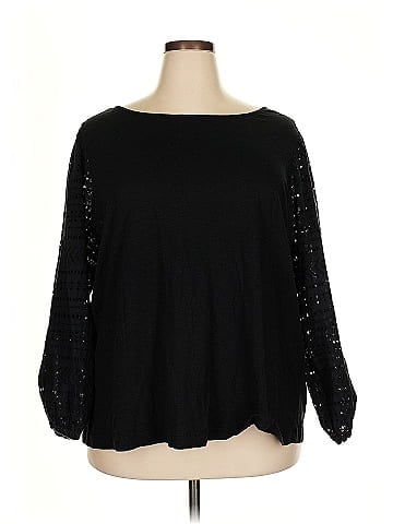 G by Giuliana Rancic Long Sleeve T-Shirt (view 1)