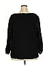 G by Giuliana Rancic Black Long Sleeve T-Shirt Size 3X - photo 2