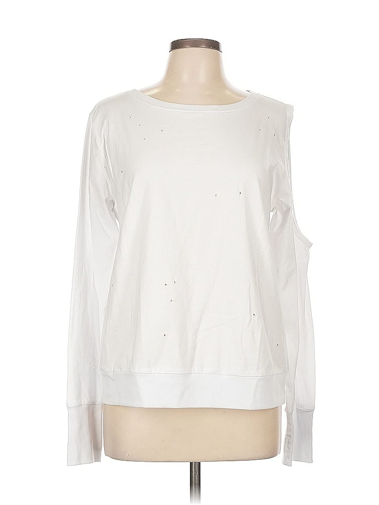 Click to view more detailed imagery on our partner's website Pre-owned Collection By Cezele Sweatshirt In White