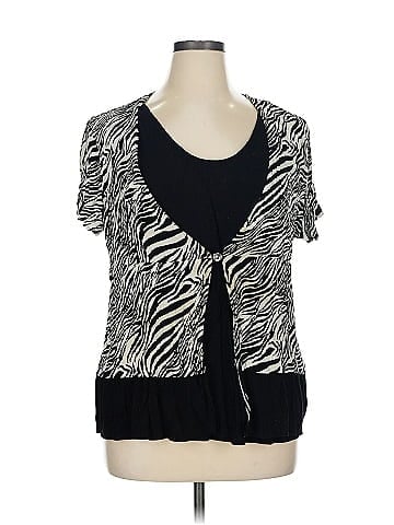 Sag Harbor Short Sleeve Blouse (view 1)