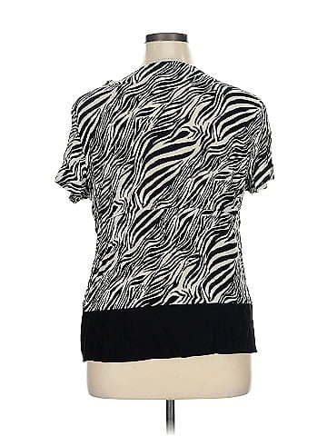 Sag Harbor Short Sleeve Blouse (view 2)