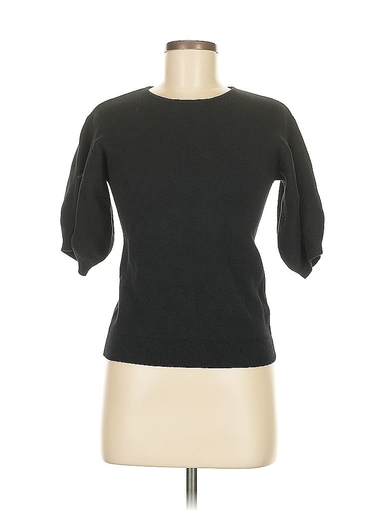 Pre-owned Massimo Dutti Pullover Sweater In Black