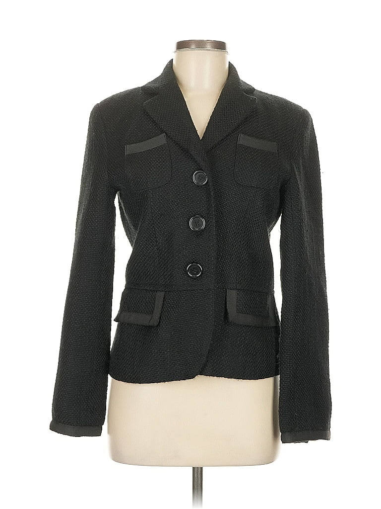 Pre-owned Assorted Brands Blazer Jacket In Gray