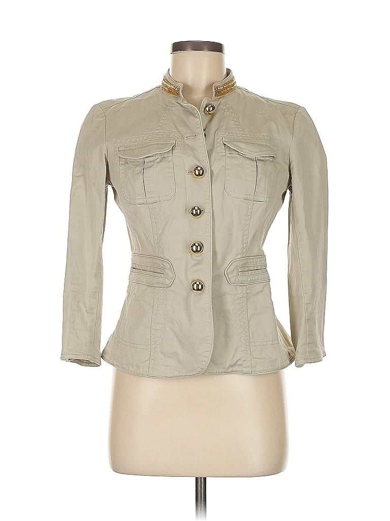 Pre-owned Michael Michael Kors Jacket In Brown