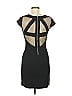 BB Dakota Solid Black Cocktail Dress Size M - photo 2