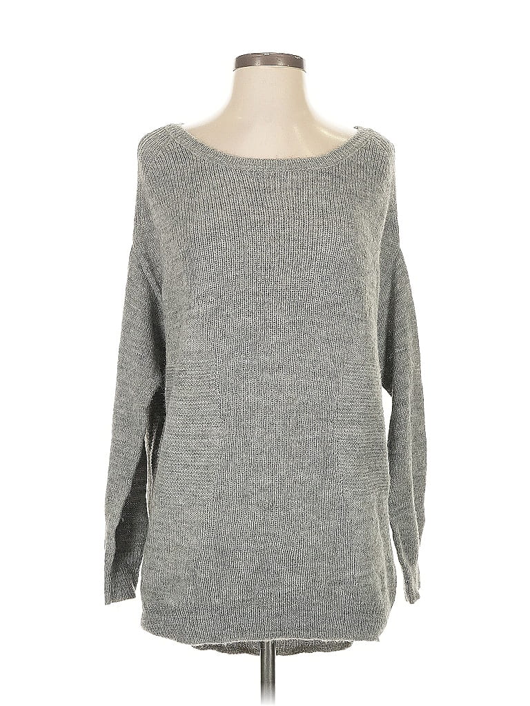 Pre-owned Splendid Pullover Sweater In Gray