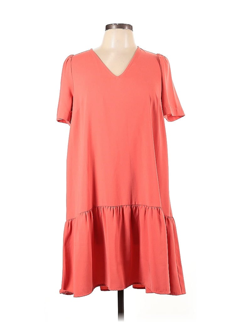 Pre-owned A New Day Casual Dress In Orange
