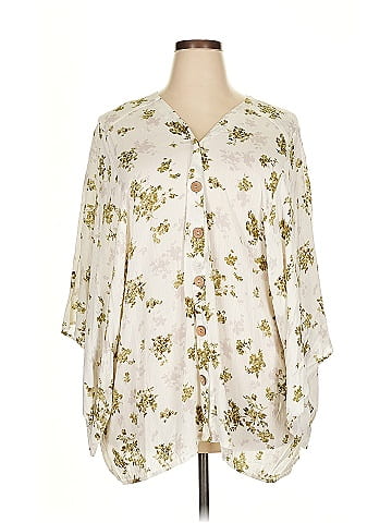 Oddi 3/4 Sleeve Blouse (view 1)