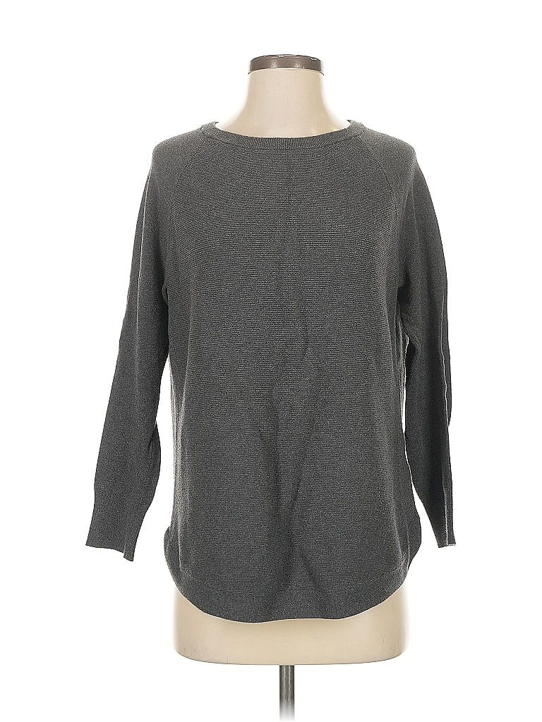 Click to view more detailed imagery on our partner's website Pre-owned Athleta Pullover Sweater In Gray