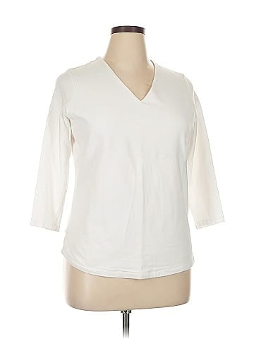 Jones New York Signature 3/4 Sleeve T-Shirt (view 1)