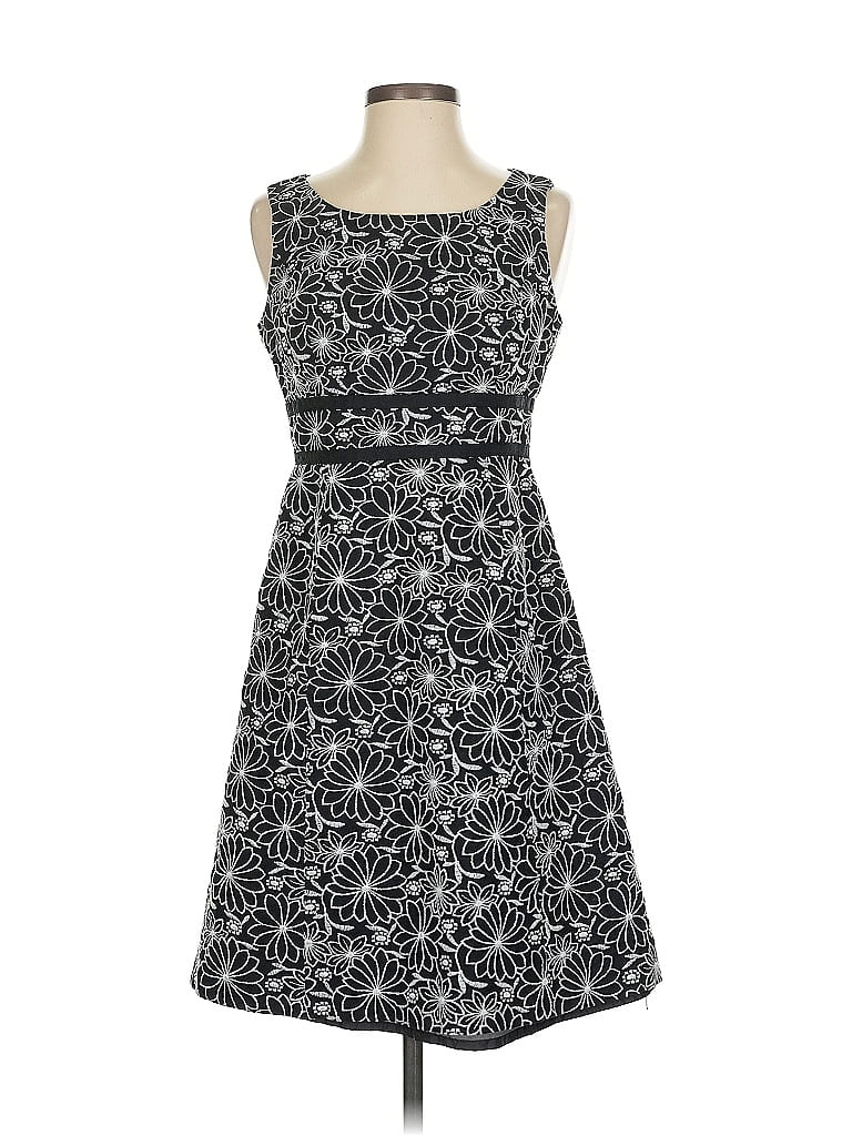 Pre-owned Talbots Casual Dress In Black