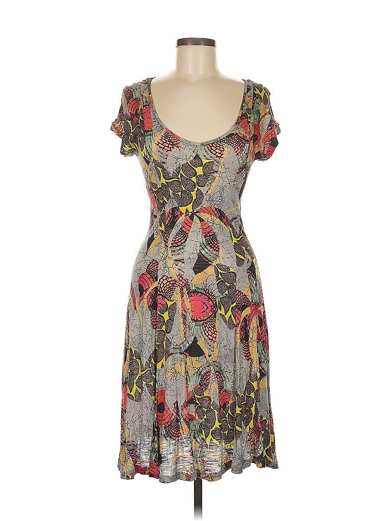 Pre-owned Aldomartins Casual Dress In Gray