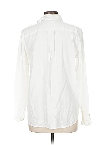 Ann Taylor Long Sleeve Button-Down Shirt (view 2)