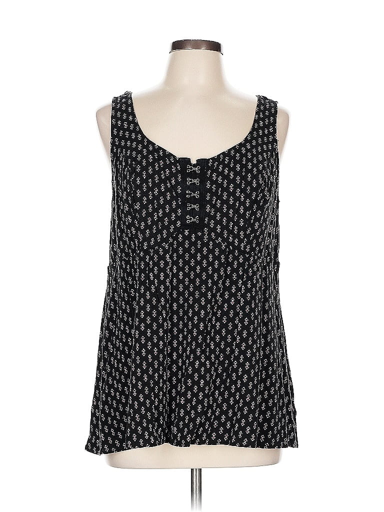 Pre-owned Torrid Sleeveless Blouse In Black