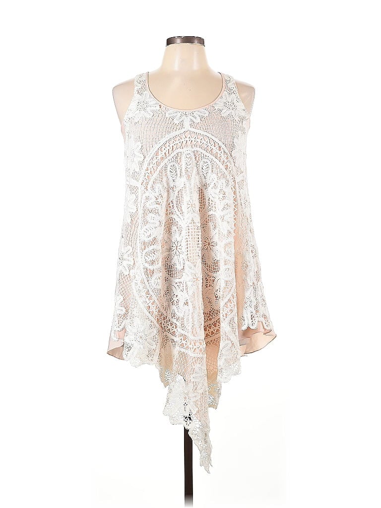 Pre-owned Pins And Needles Cocktail Dress In White