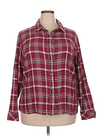 Riders by Lee Long Sleeve Button-Down Shirt (view 1)