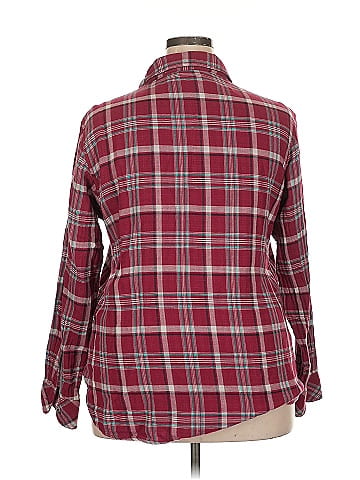 Riders by Lee Long Sleeve Button-Down Shirt (view 2)