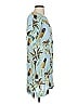 Ellison Tropical Teal Casual Dress Size S - photo 4