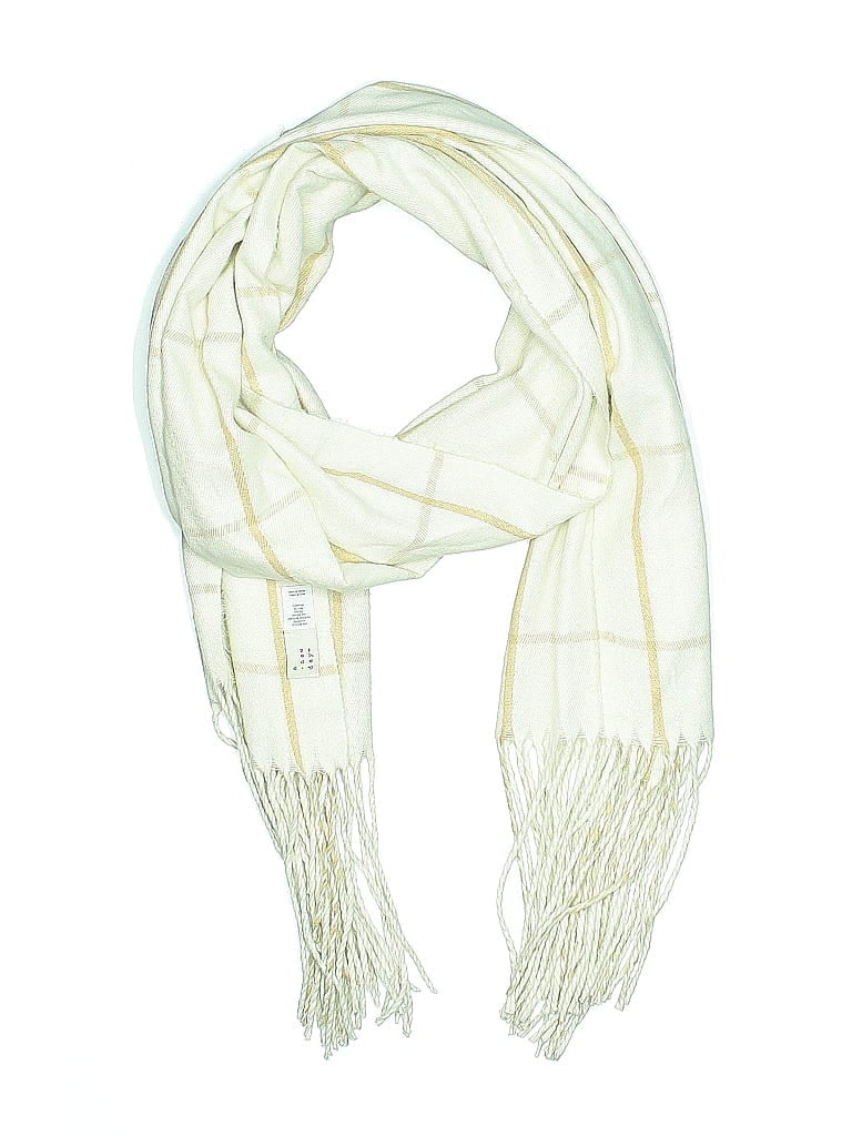 Pre-owned A New Day Scarf In White
