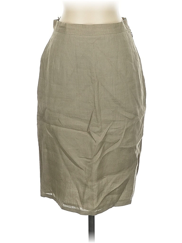 Pre-owned Giorgio Armani Le Collezioni Casual Skirt In Brown
