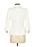 DKNY Ivory White Blazer Size 4 - photo 2