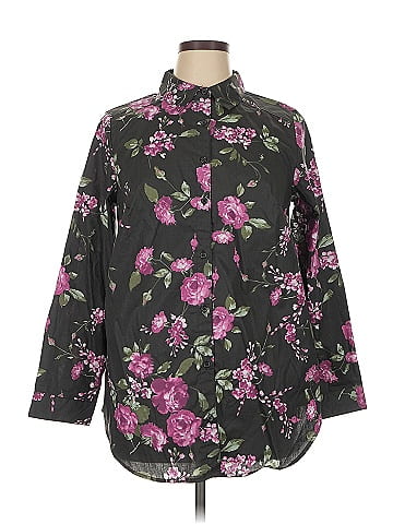Roaman's 3/4 Sleeve Blouse (view 1)