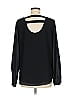 41Hawthorn 100% Polyester Black 3/4 Sleeve Blouse Size M - photo 2