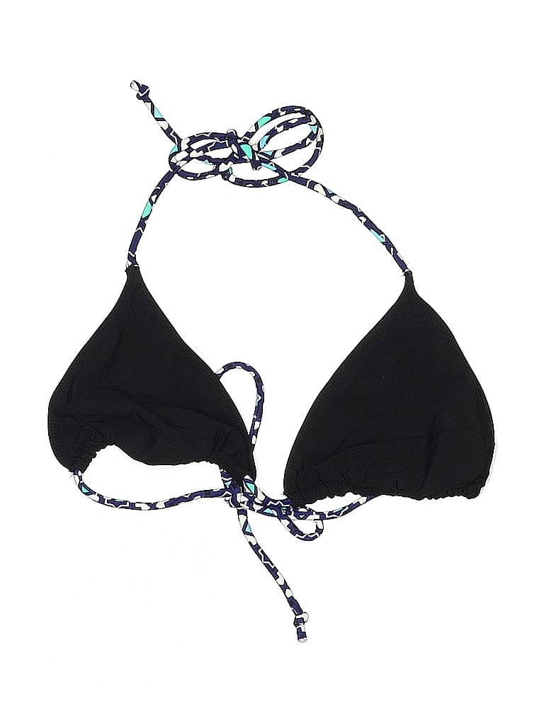 Pre-owned Assorted Brands Swimsuit Top Black Swimwear