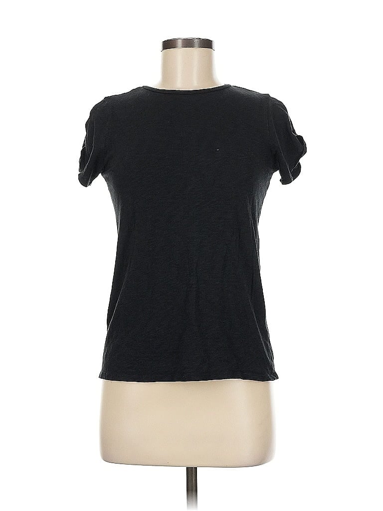 Pre-owned Magaschoni Short Sleeve T-shirt In Black
